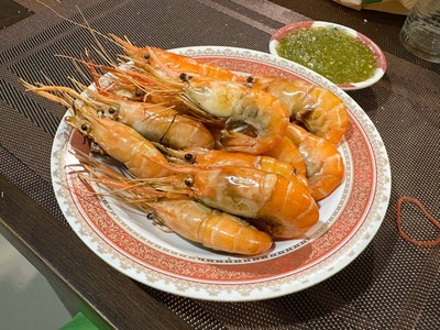 กุ้งเผา
