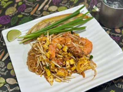 เส้นเล็ก กุ้งสด
