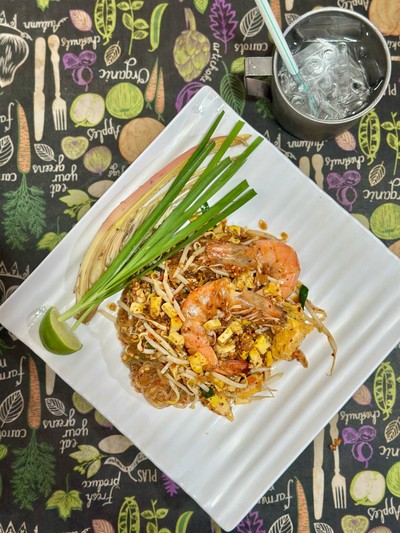 เส้นเล็ก กุ้งสด