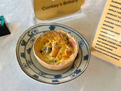 Salmon Spinach Quiche