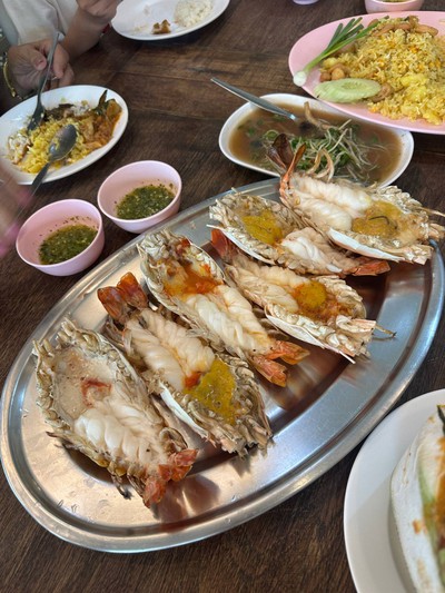 กุ้งแม่น้ำเผา