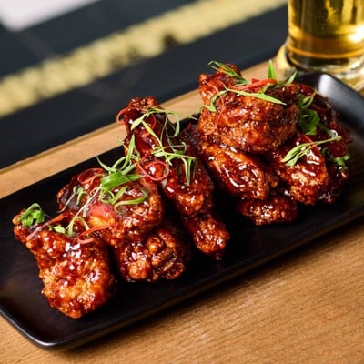 4. Tamarind Spiced Chicken Wings