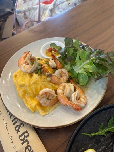 ข้าวไข่ข้นกุ้ง