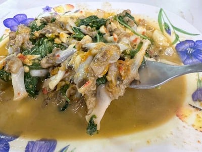 หอยหลอดผัดฉ่า