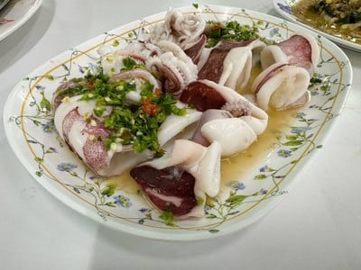 หมึกนึ่งมะนาว