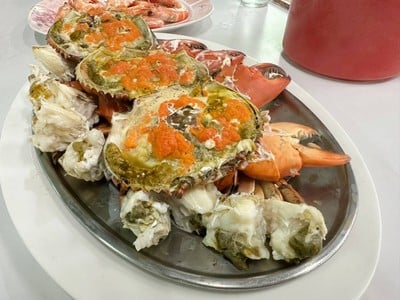 ปูไข่นึ่ง