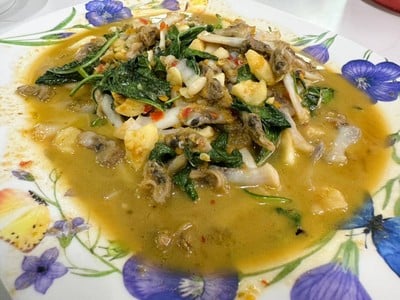 หอยหลอดผัดฉ่า