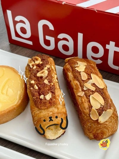 Almond Croissant ,Hazelnut Croissant