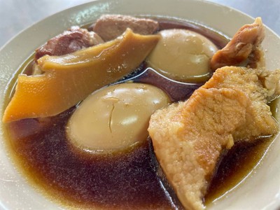 ไข่พะโล้หน่อไม้จีน