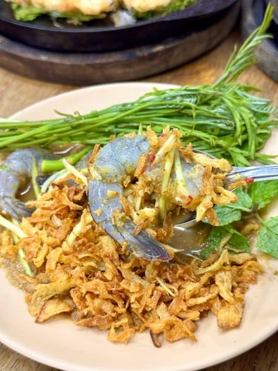 กุ้งแช่น้ำปลา