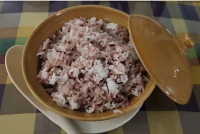 ข้าวหอมมะลิผสมข้าวกล้อง