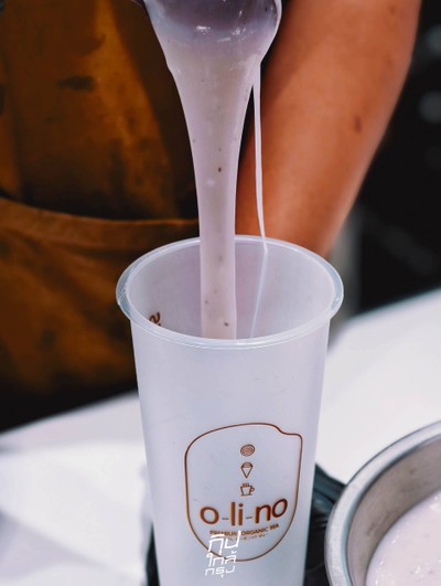 เมนูใหม่ Taro Mochi Series จากร้าน Olino Crepe & Tea