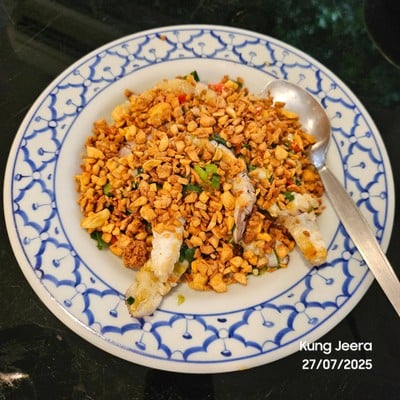 กั้งผัดพริกเกลือ