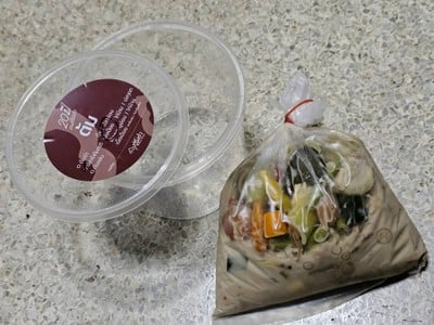 ปลาร้าต้มกะทิเนื้อเปื้อย