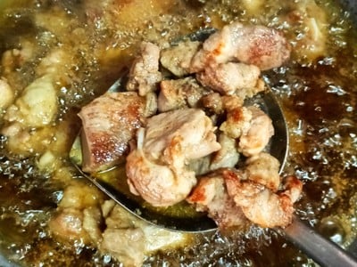 วิธีทำ กระดูกอ่อนหมูทอด