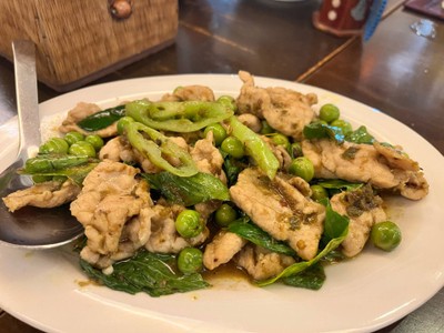 ผัดเขียวหวานหมูท่านเจ้าพระยา