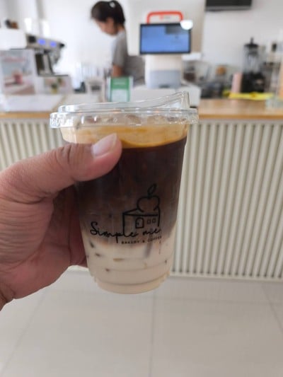 ลาเต้เย็น