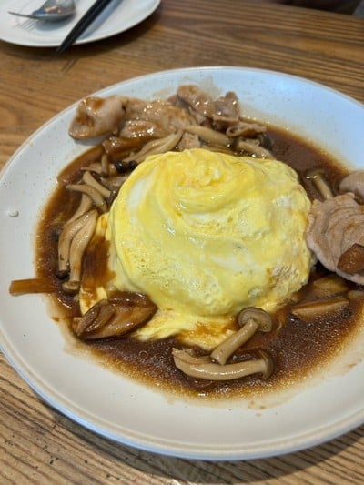 ข้าวไข่ข้นฮายาชิหมู