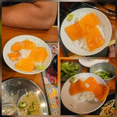ข้าวหน้าแซลม่อน