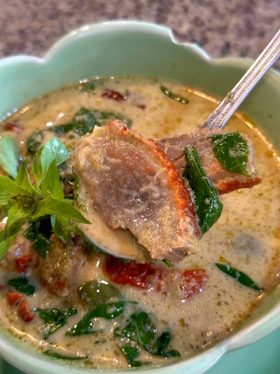 แกงเขียวหวานเป็ดย่าง