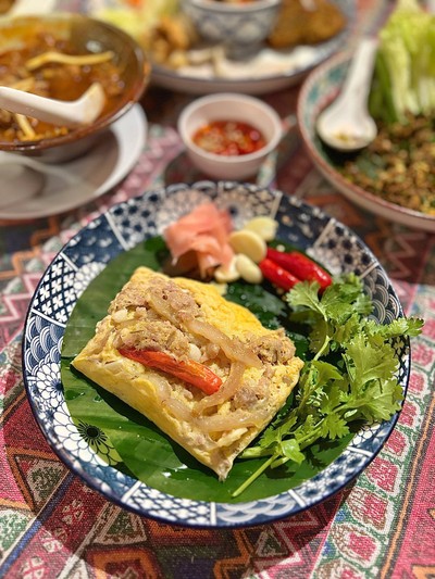 🍳 จิ้นส้มหมกไข่. (ราคา 159+ บาท.)