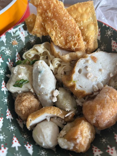 บะหมี่ต้มยำแห้ง