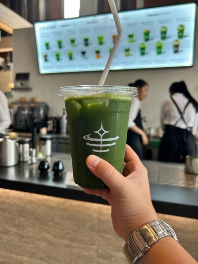 Premium Signature Houjicha Latte