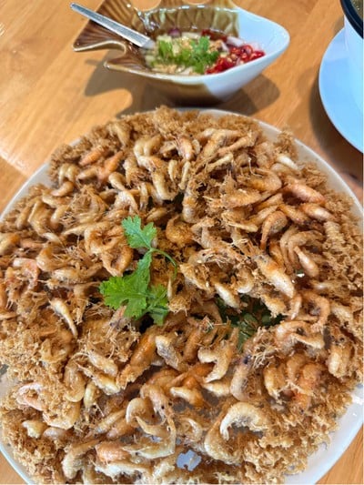 กุ้งฝอยทอด