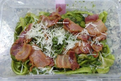 เฟตตูชินี่เบคอนซอสเพสโต