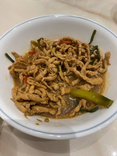 หมูเส้น + โรตี