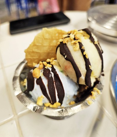 ไอศครีม 2 สกูป