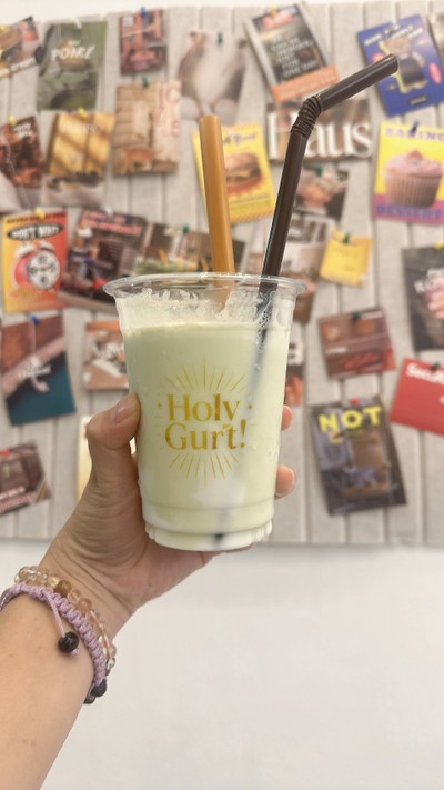 ชาเขียว โยเกิร์ตปั่น