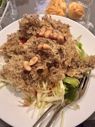 ยำปลาดุกฟู