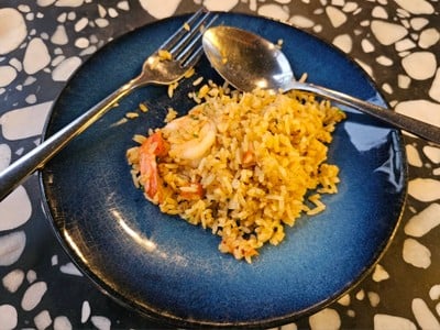 ข้าวผัดมันกุ้ง