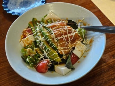 Tofu Salmon Salad