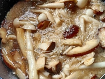 วิธีทำ ข้าวอบเห็ด & ปลาย่าง