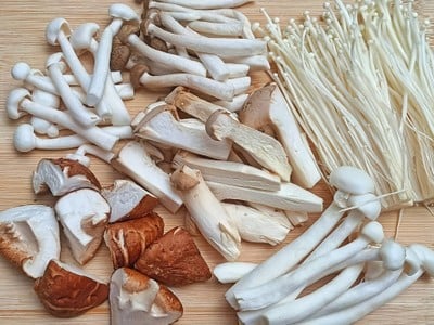 วิธีทำ ข้าวอบเห็ด & ปลาย่าง