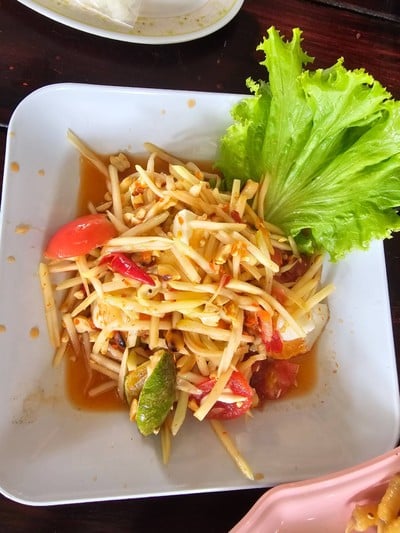 ตำไทยไข่เค็ม