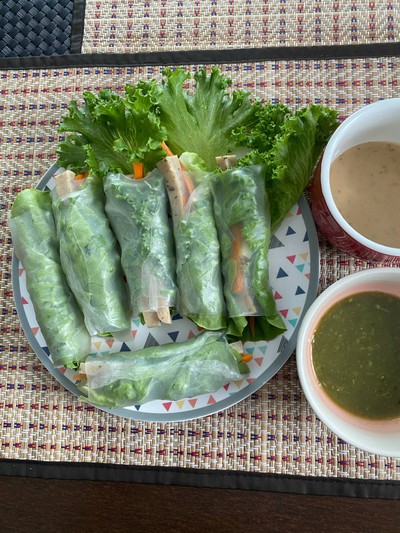 วิธีทำ สลัดโรล โอ้โหง่ายขนาดนี้เลย