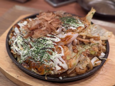 Set Okonomiyaki (ปลาหมึก) + Yakisoba