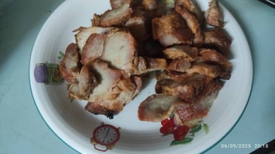 หมูแดงย่าง