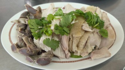 ไก่ต้ม+กึ้น
