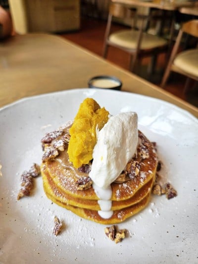 Japanese Pumpkin Pancake