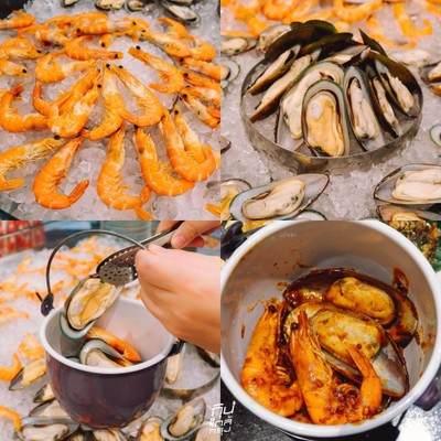 BlueSpice Cafe บุฟเฟ่ต์ข้าวต้มไนท์มาเก็ต อิ่มอร่อยได้ไม่อั้น