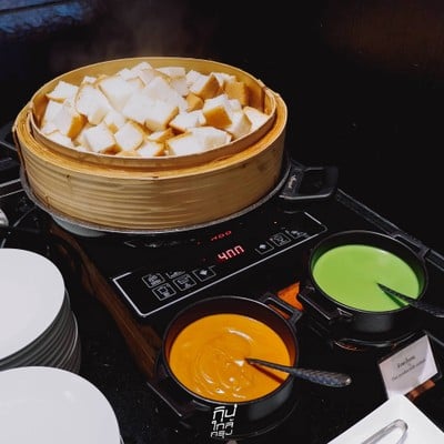 BlueSpice Cafe บุฟเฟ่ต์ข้าวต้มไนท์มาเก็ต อิ่มอร่อยได้ไม่อั้น