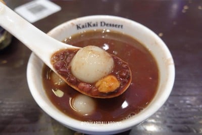 ถั่วแดงร้อนเพิ่มบัวลอย