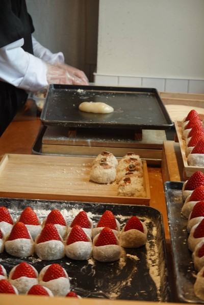 Strawberry Mochi