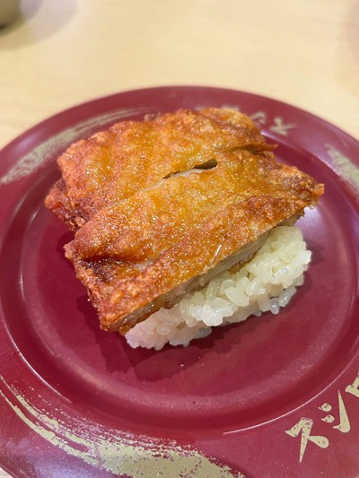 ซูชิไก่ทอด