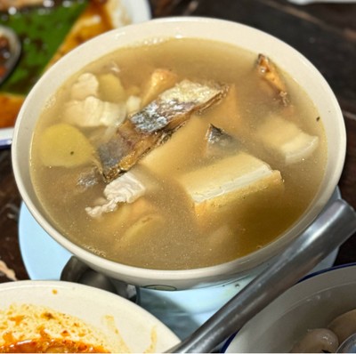 แกงจืดเต้าหู้ปลาเค็ม