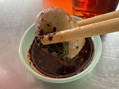 เกาเหลาลูกชิ้นเนื้อเปื่อยไม่งอก